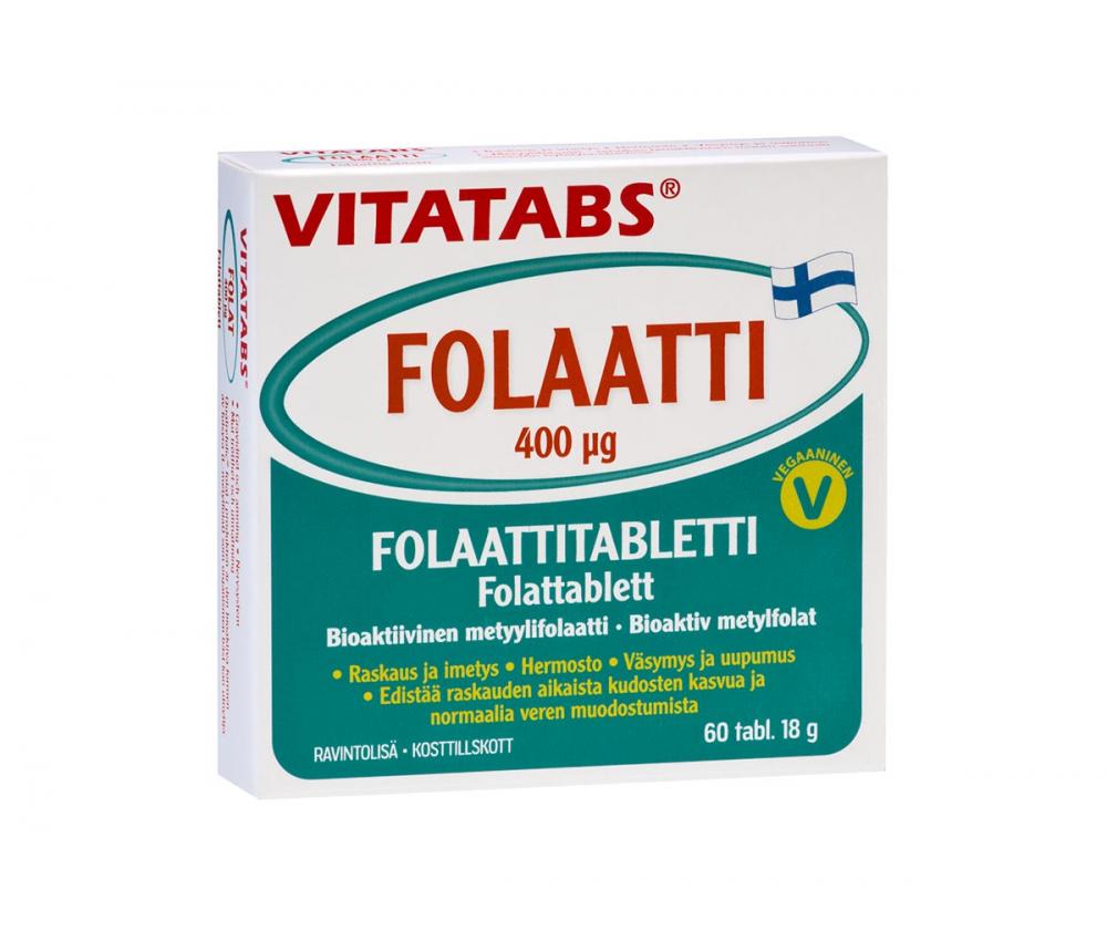 Vitatabs Folaatti, 60 tabl. 