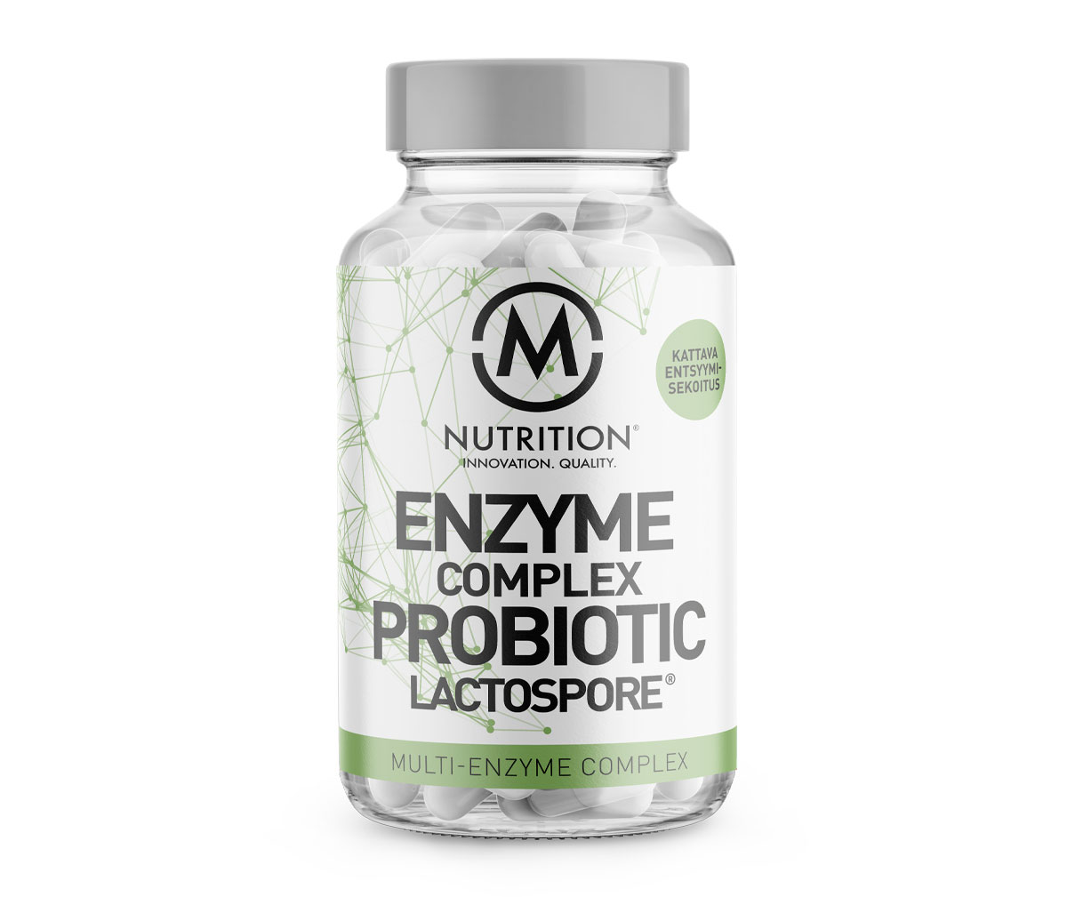 M-Nutrition Enzyme Complex - toimivan ruoansulatuksen kumppani