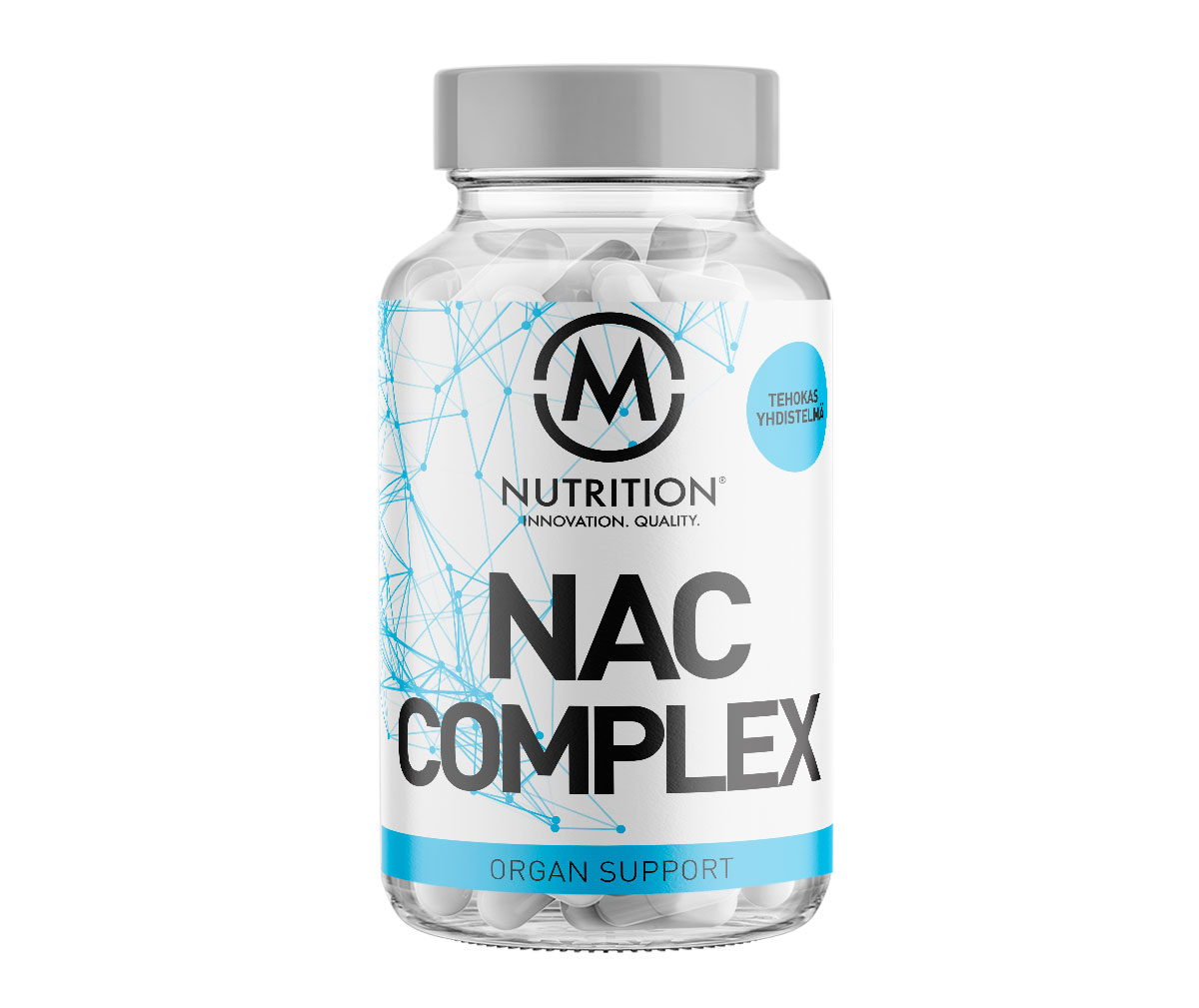 M-Nutrition NAC Complex - antioksidanttipommi parhaasta päästä