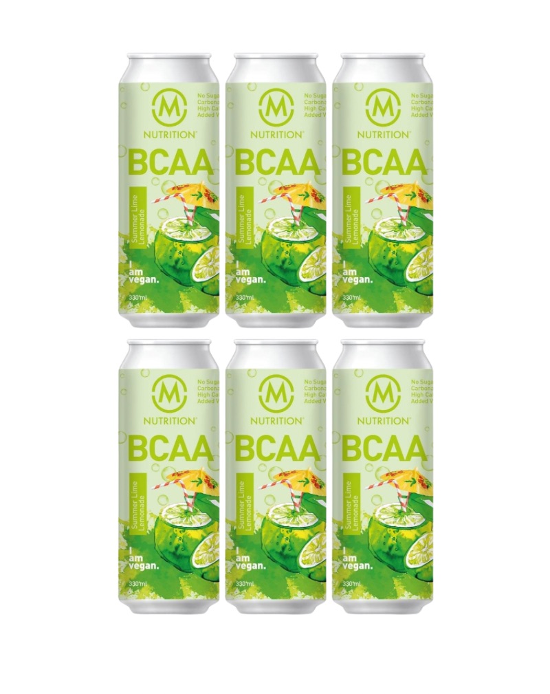 M-Nutrition BCAA, Summer Lime Lemonade 6-pack