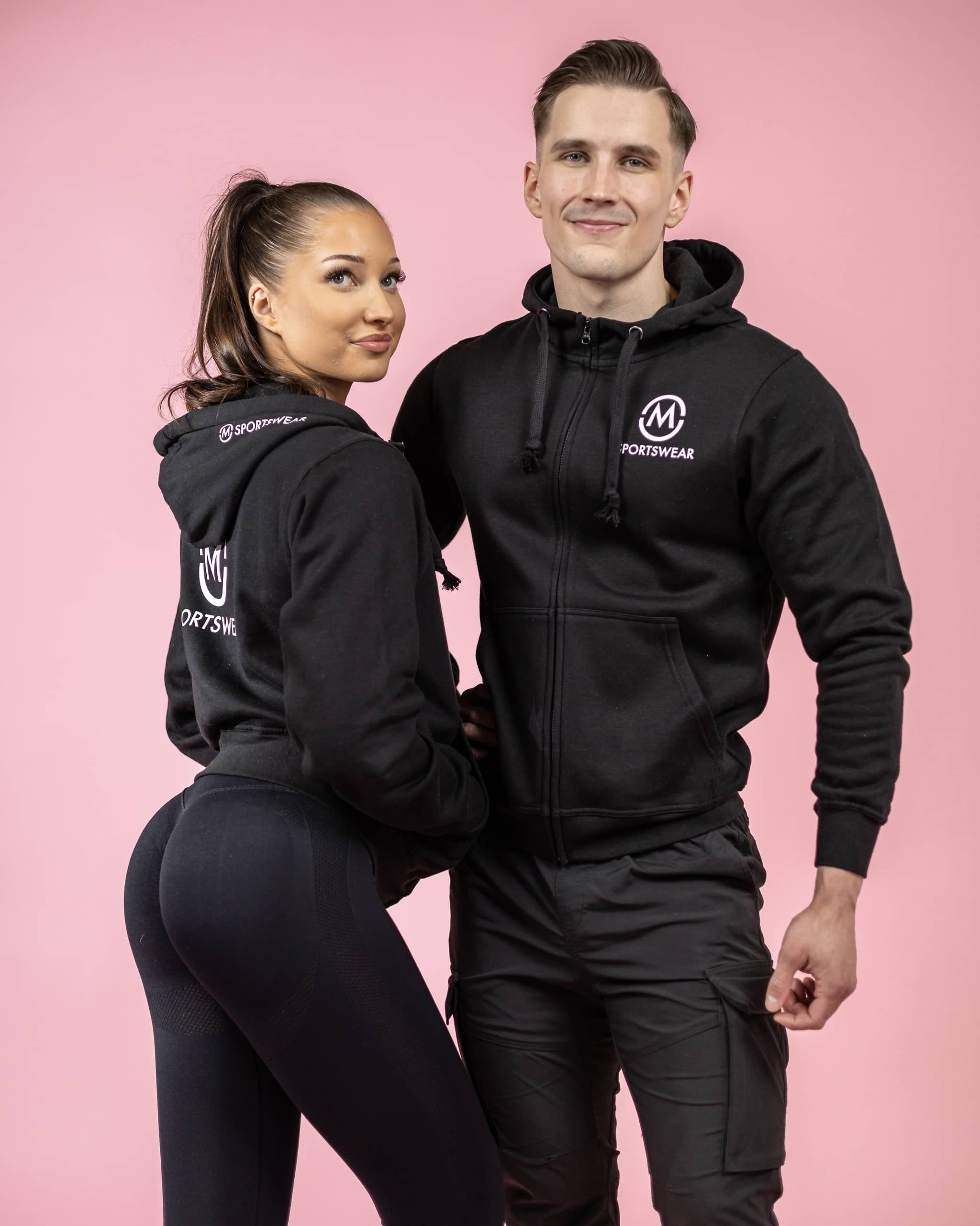 M-Sportswear Unisex Zip Hoodie