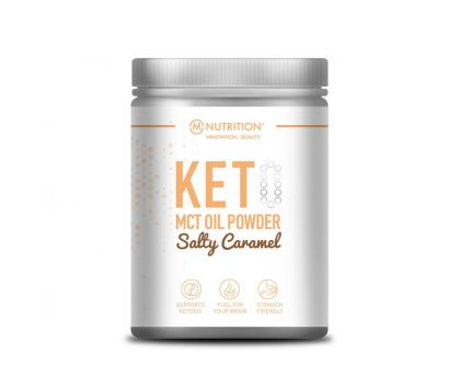 M-NUTRITION KETO MCT Oil Powder, Salty Caramel, 390 g