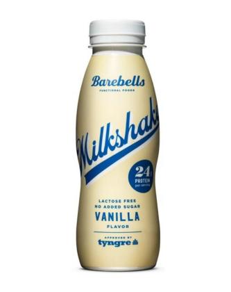 Barebells Protein Milkshake, 330 ml, vanilla (päiväys 8/22)