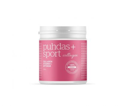 Puhdas+ Sport Kollageeni & Vitamin-C & OptiMSM, 260 g