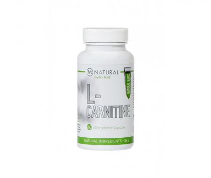 M-Natural L-Carnitine 750 mg 60 kaps.