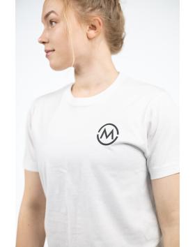 M-Sportswear Unisex T-paita, mustalla logolla