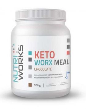 Nutri Works Keto Worx Meal, 500 g, Chocolate