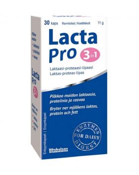 Lacta Pro, 30 kaps. (Parasta ennen 10/23)