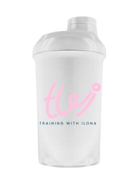 Training With Ilona Wave Shaker 500 ml, läpinäkyvä