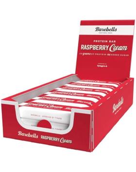 12 kpl Barebells Proteiinipatukka, 55 g, Raspberry Cream