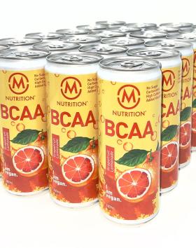 Tarjouserä: 24 kpl M-Nutrition BCAA, Red Grapefruit Lemonade, 330 ml