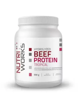 Nutri Works Hydrolyzed Beef Protein, 500 g, Tropical